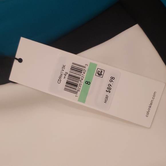 Calvin Klein color block dress - Picture 6 of 7